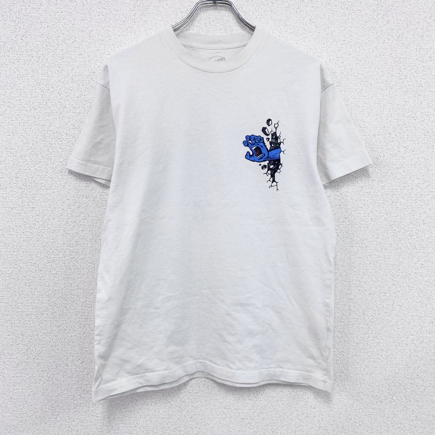SANTA CRUZ　サンタクルーズ　半袖プリントTシャツ　白　ホワイト　Lサイズ