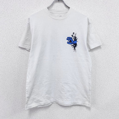 SANTA CRUZ　サンタクルーズ　半袖プリントTシャツ　白　ホワイト　Lサイズ