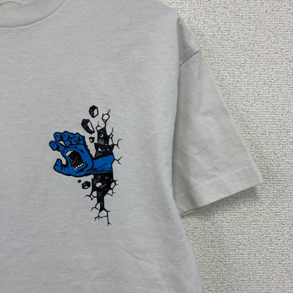 SANTA CRUZ　サンタクルーズ　半袖プリントTシャツ　白　ホワイト　Lサイズ