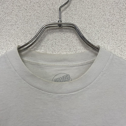 SANTA CRUZ　サンタクルーズ　半袖プリントTシャツ　白　ホワイト　Lサイズ