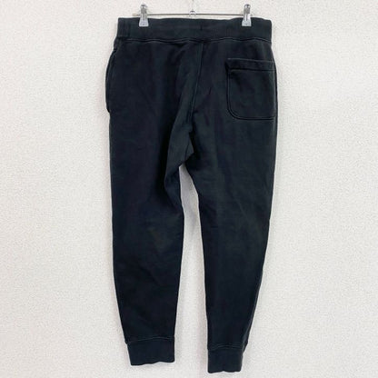 Champion　チャンピオン　リバースウィーブ　スウェットパンツ デカロゴ　黒　ブラック　Mサイズ