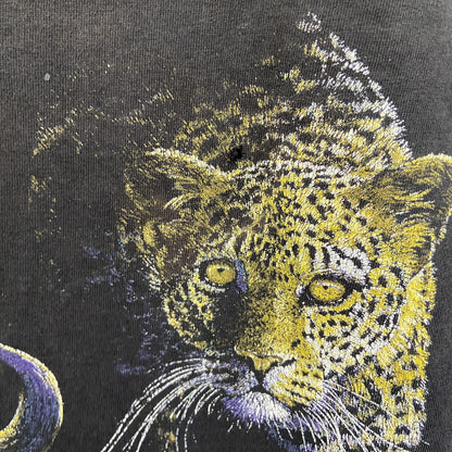 古着 used　EVERYTHING ETHNIC　半袖アニマルプリントTシャツ　ヴィンテージ　クルーネック　Mサイズ