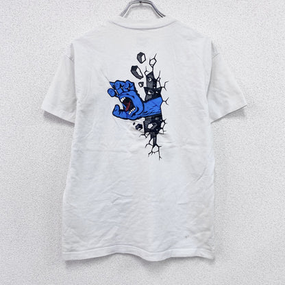 SANTA CRUZ　サンタクルーズ　半袖プリントTシャツ　白　ホワイト　Lサイズ