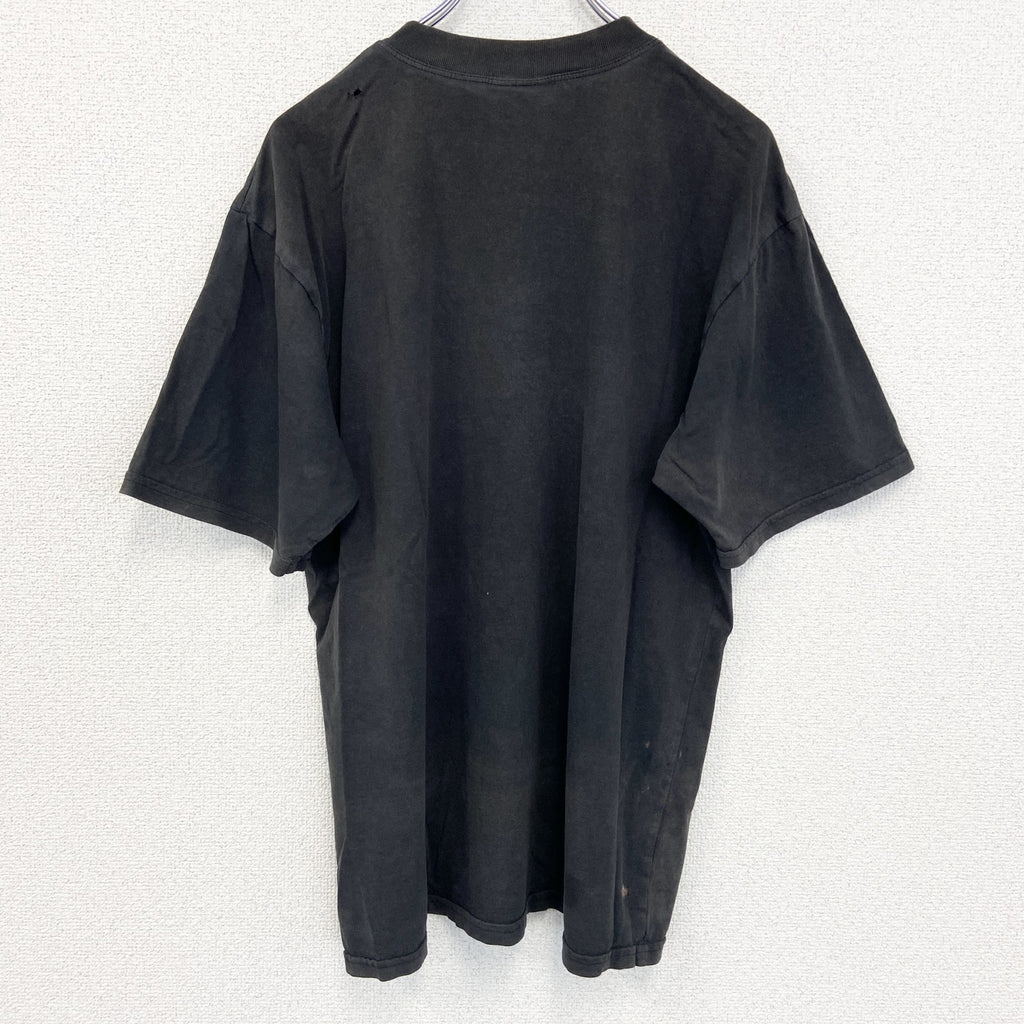 古着 used　EVERYTHING ETHNIC　半袖アニマルプリントTシャツ　ヴィンテージ　クルーネック　Mサイズ