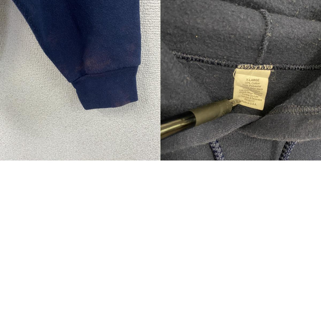 ～90s　U.S. AIR FORCE　ユーエスエアフォース　スウェットパーカー/フーディー　紺　ネイビー　XLサイズ