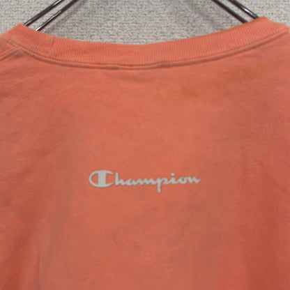Champion　チャンピオン　リバースウィーブ　スウェット/トレーナー　アーチプリント　コーラルピンク　2XLサイズ