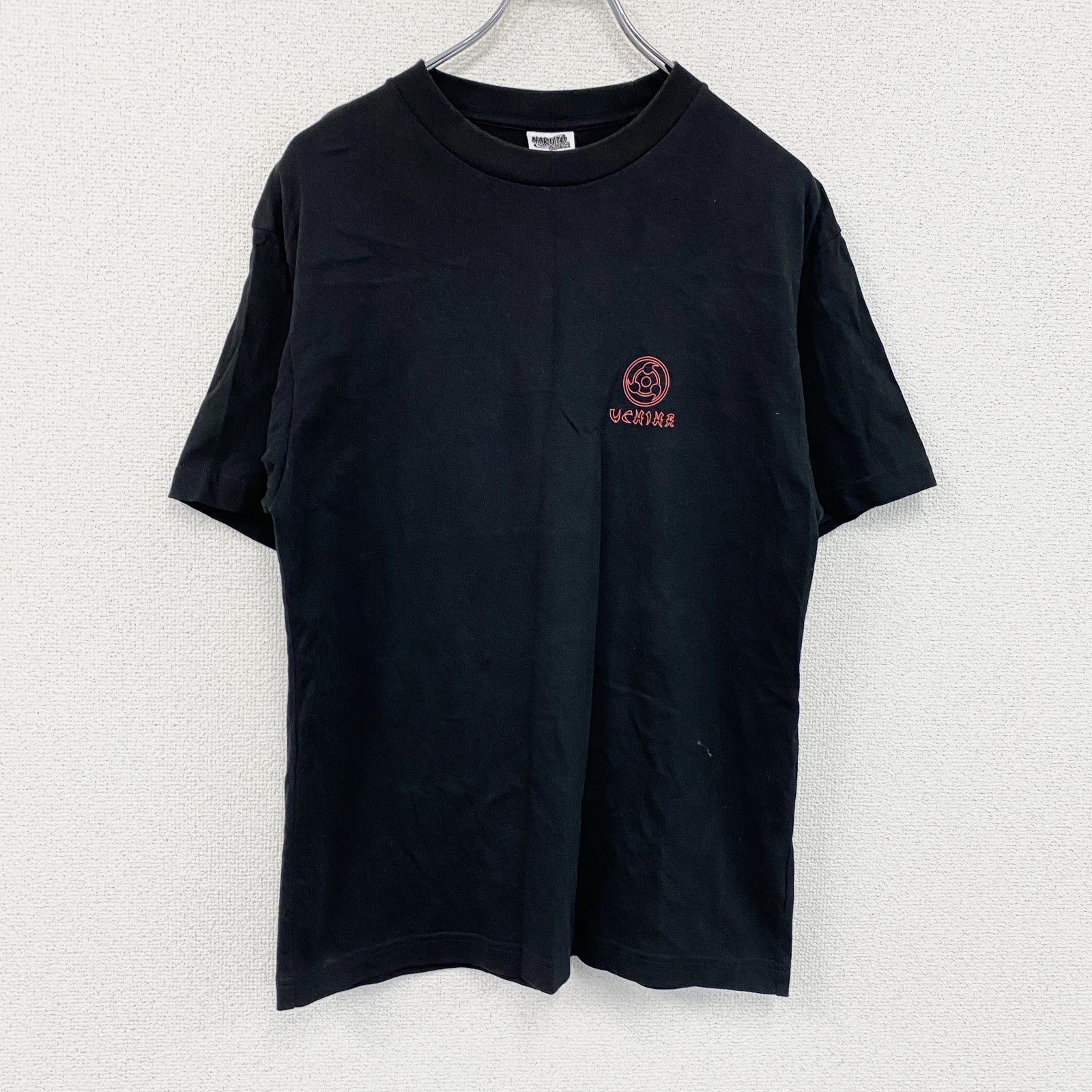 UNIQLO　ユニクロ　NARUTO　ナルト　半袖プリントTシャツ　黒　ブラック　Sサイズ