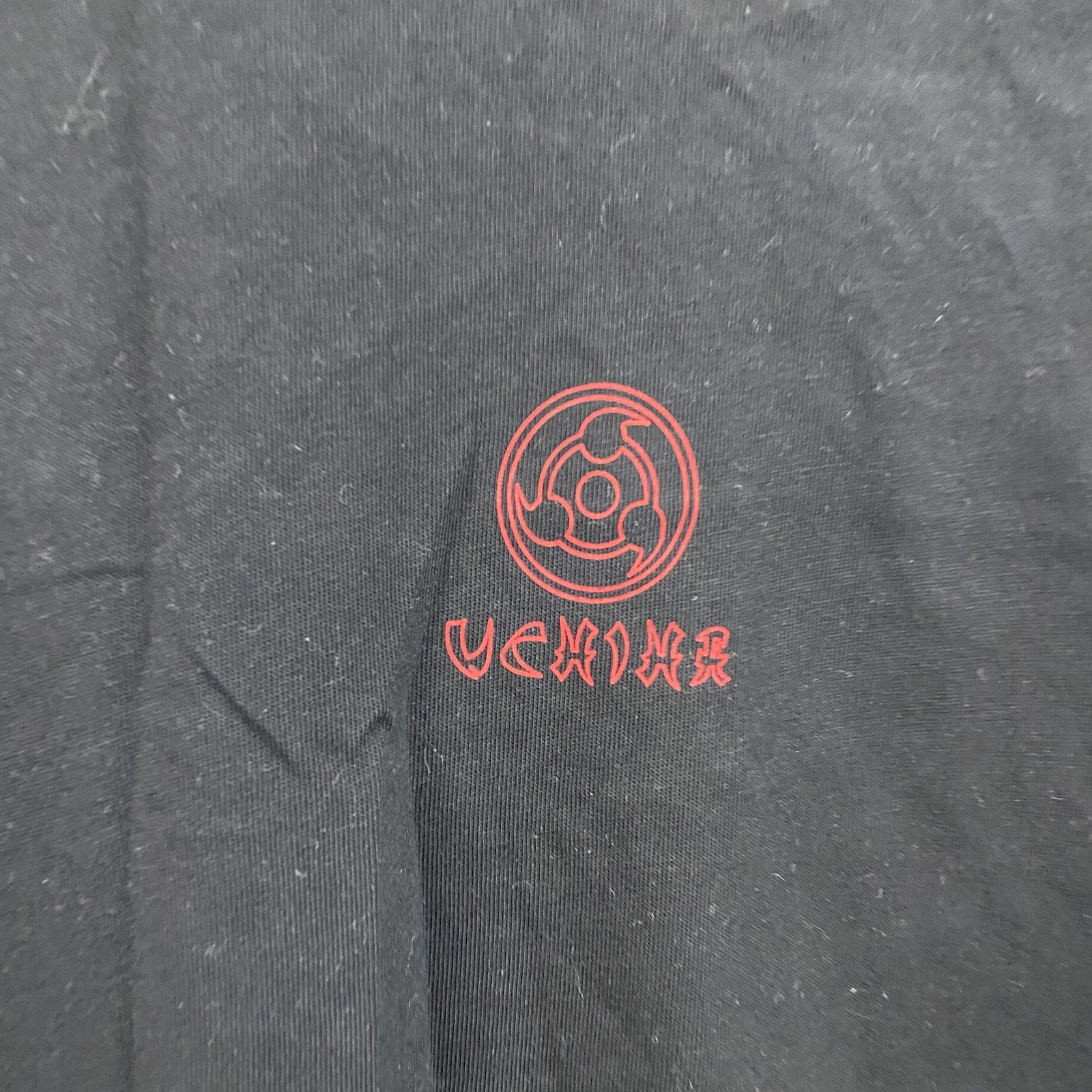 UNIQLO　ユニクロ　NARUTO　ナルト　半袖プリントTシャツ　黒　ブラック　Sサイズ