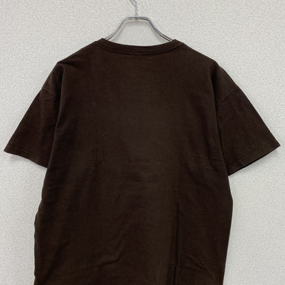 GILDAN　ギルダン　Group Home　グループホーム　半袖プリントTシャツ　ラップT　茶色　ブラウン　Lサイズ