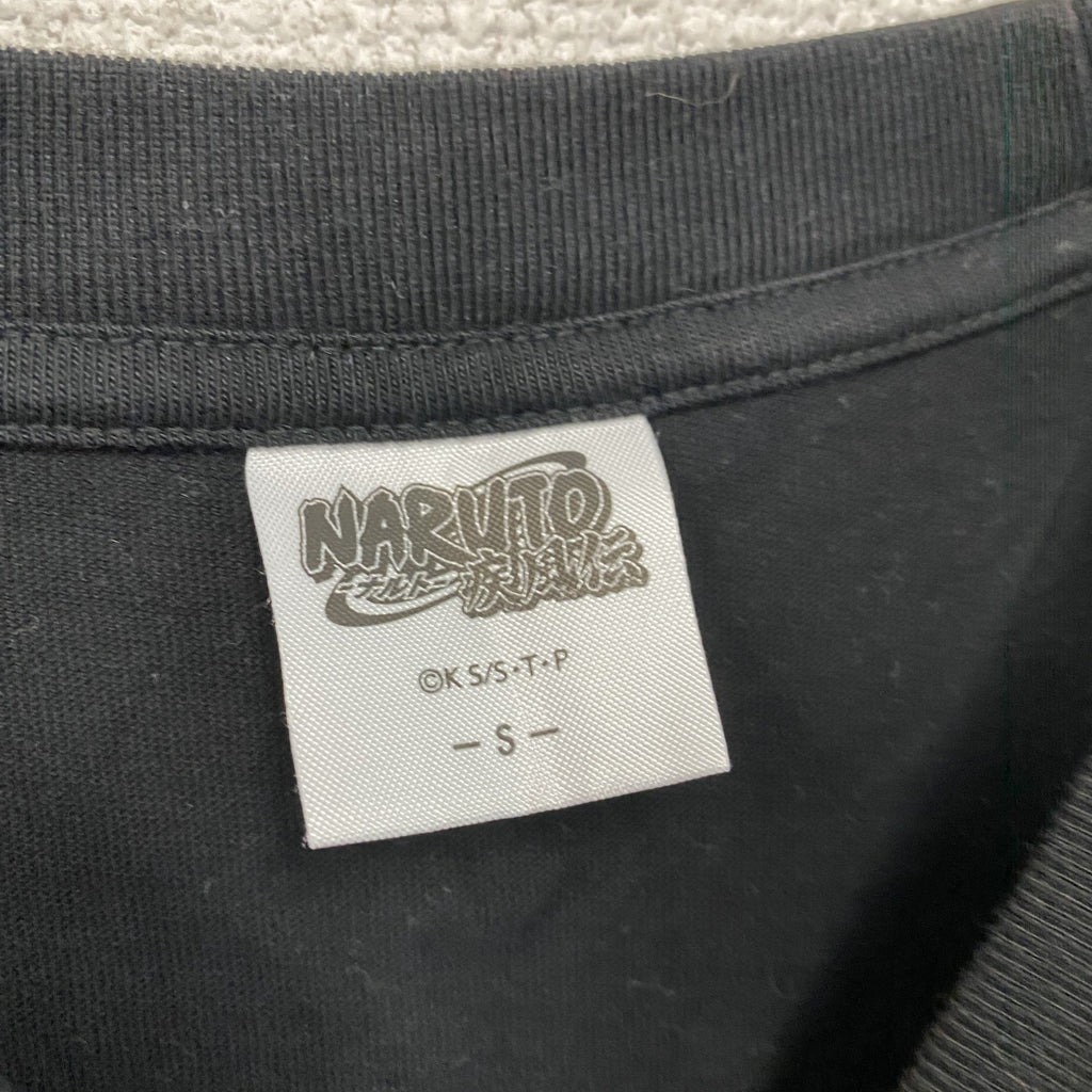 UNIQLO　ユニクロ　NARUTO　ナルト　半袖プリントTシャツ　黒　ブラック　Sサイズ