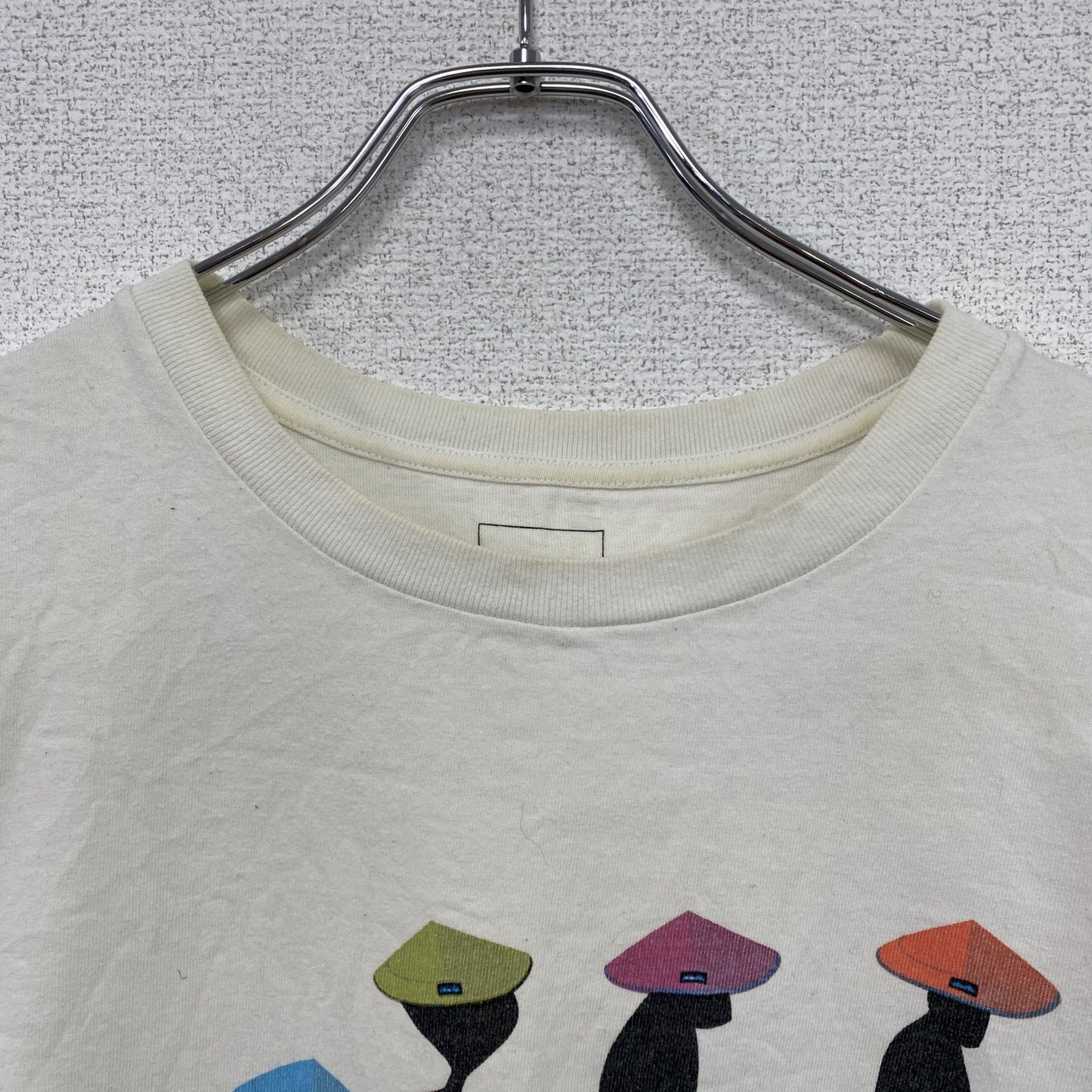 KAVU　カブー　半袖プリントTシャツ　バックトゥネイチャー　白　ホワイト　Lサイズ