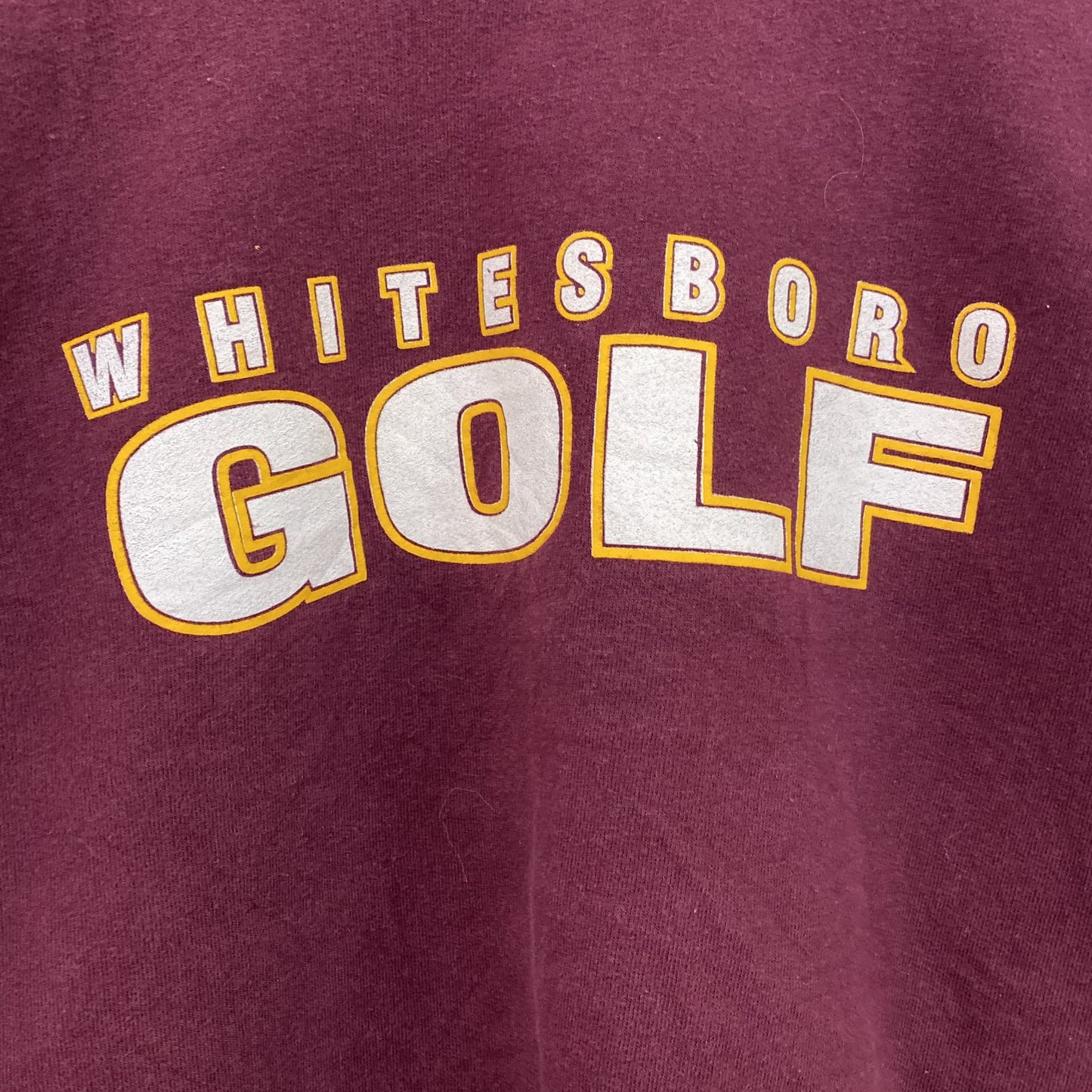 GILDAN　スウェット/トレーナー　カレッジタイプ　ボルドー　Mサイズ