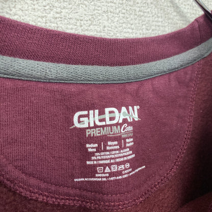 GILDAN　スウェット/トレーナー　カレッジタイプ　ボルドー　Mサイズ