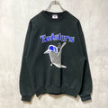 古着 used　JERZEES ジャージーズ　長袖プリントスウェット　トレーナー　Twisters　野球　USA製　黒　Mサイズ