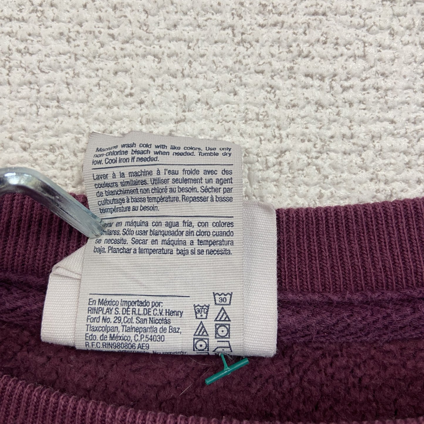 Champion　チャンピオン　リバースウィーブ　スウェット/トレーナー　ボルドー　Lサイズ