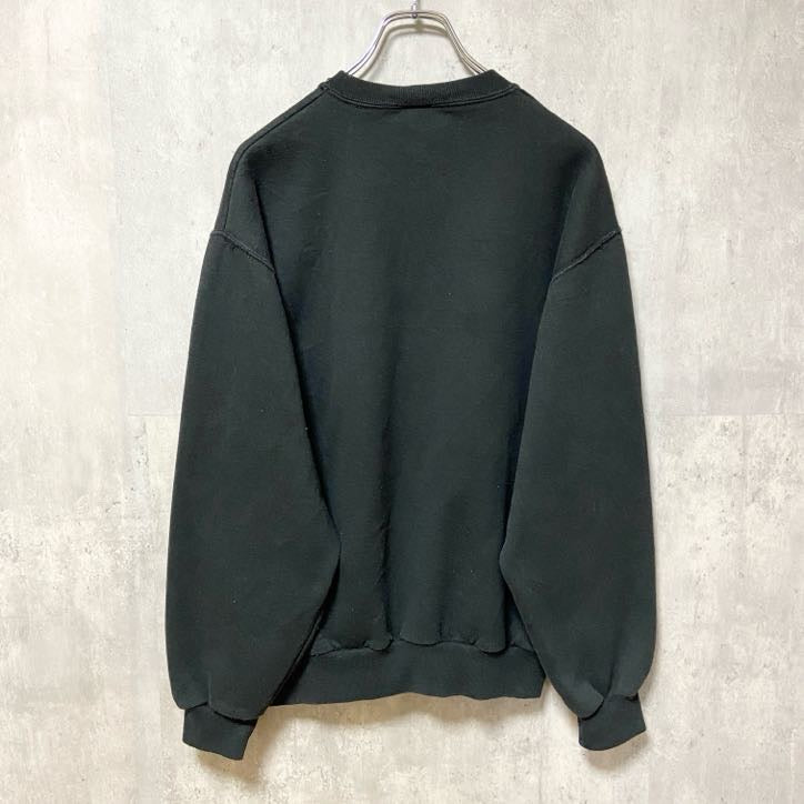 古着 used　JERZEES ジャージーズ　長袖プリントスウェット　トレーナー　Twisters　野球　USA製　黒　Mサイズ