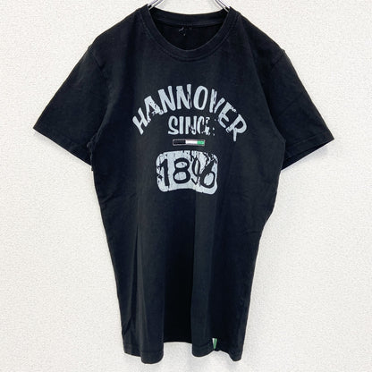 半袖プリントTシャツ　4連プリント　カプセルプリント　アーチプリント　クルーネック　黒　ブラック