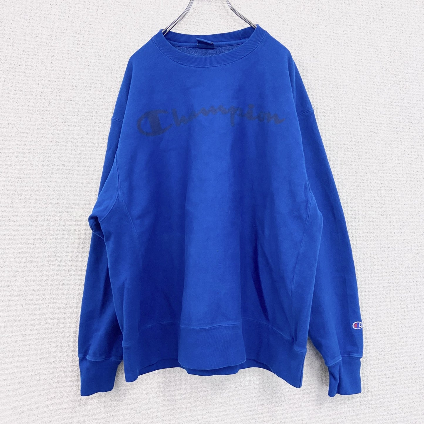 Champion　チャンピオン　リバースウィーブ　スウェット/トレーナー　青　ブルー　2XLサイズ