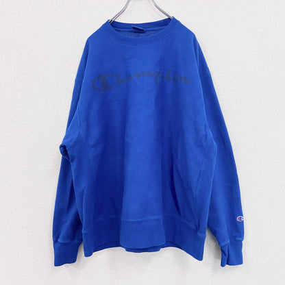 Champion　チャンピオン　リバースウィーブ　スウェット/トレーナー　青　ブルー　2XLサイズ