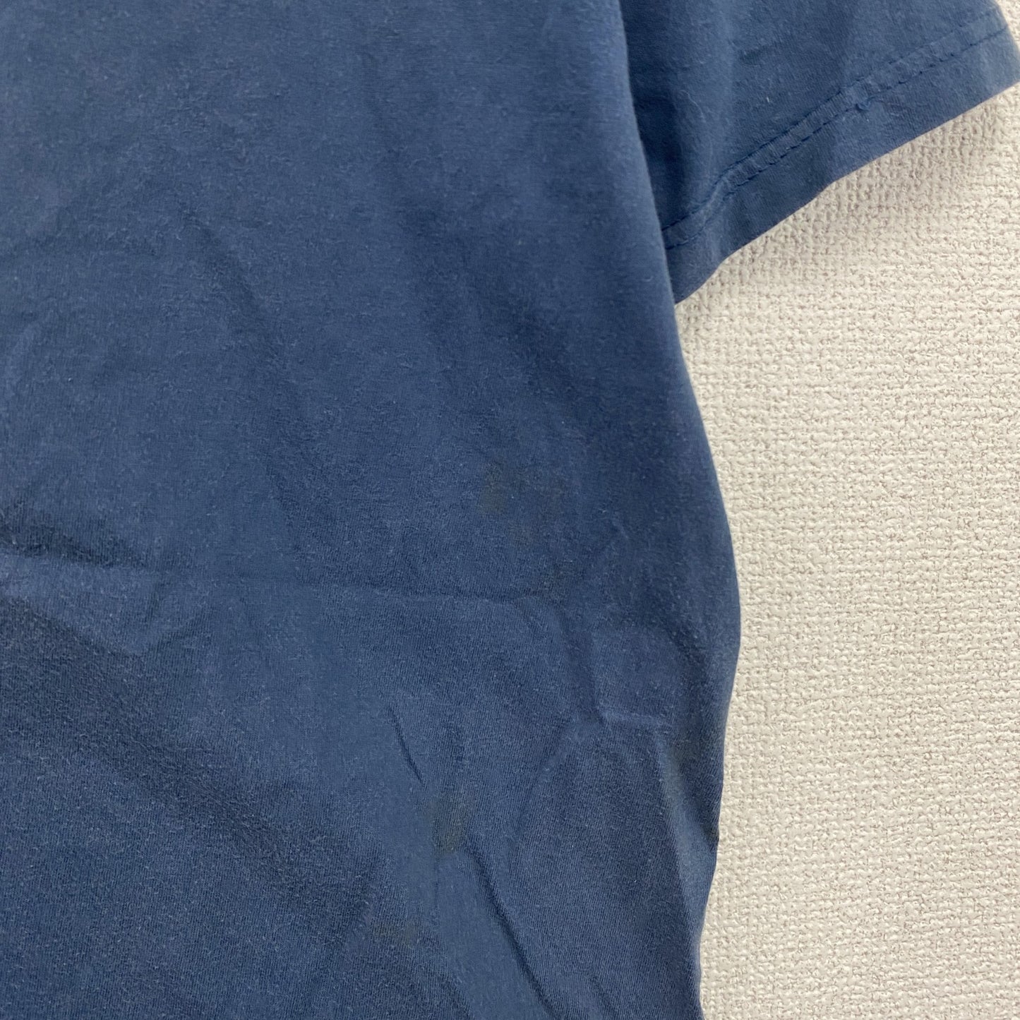 ACTIVE　アクティブ　半袖プリントTシャツ　ベルリンプリント　青　ブルー　Lサイズ