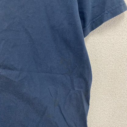 ACTIVE　アクティブ　半袖プリントTシャツ　ベルリンプリント　青　ブルー　Lサイズ