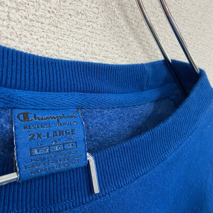 Champion　チャンピオン　リバースウィーブ　スウェット/トレーナー　青　ブルー　2XLサイズ