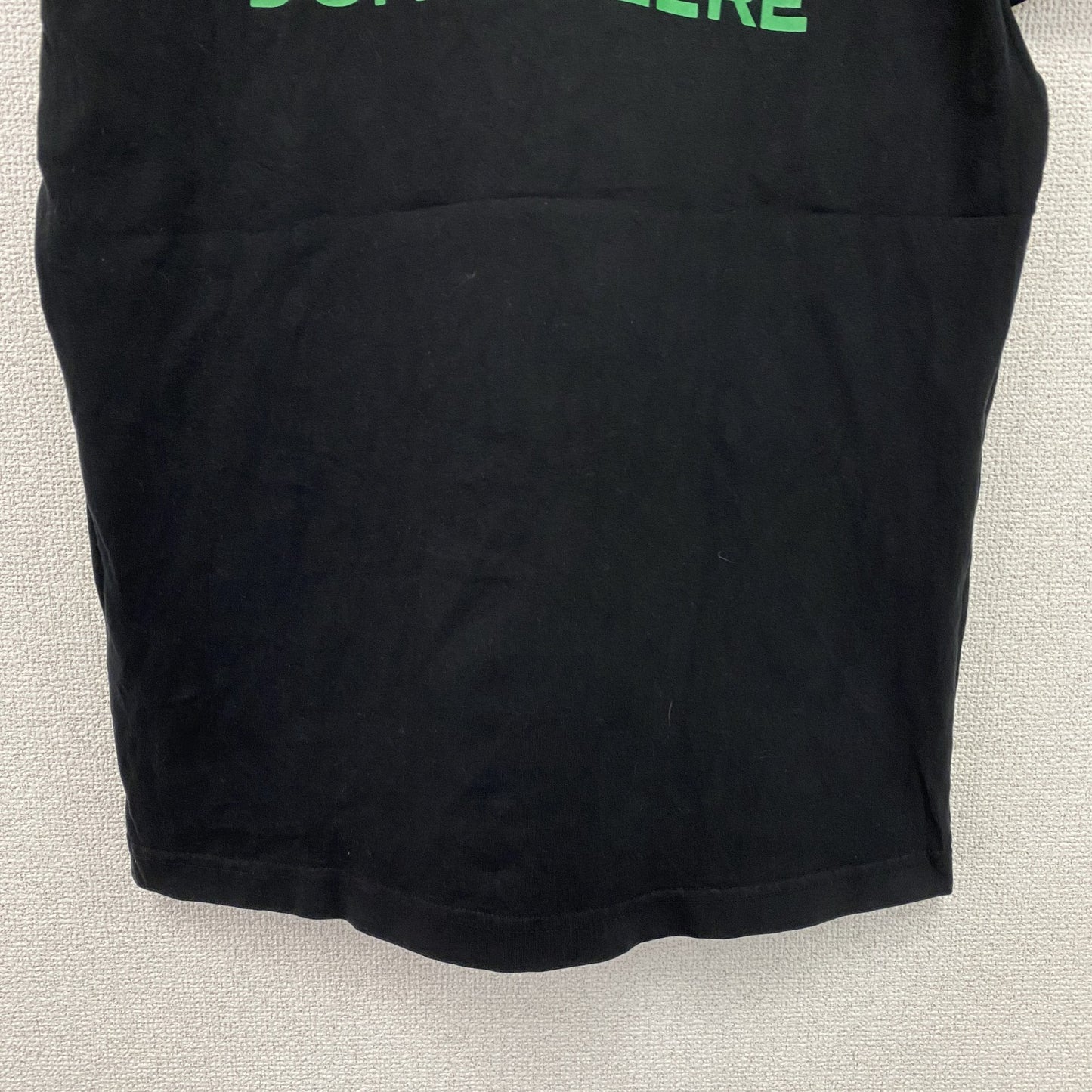 John Deere　ジョンディア　半袖プリントTシャツ　企業T　黒　ブラック　Lサイズ