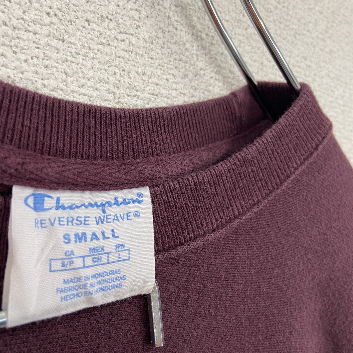 Champion　チャンピオン　リバースウィーブ　スウェット/トレーナー　ボルドー　Sサイズ