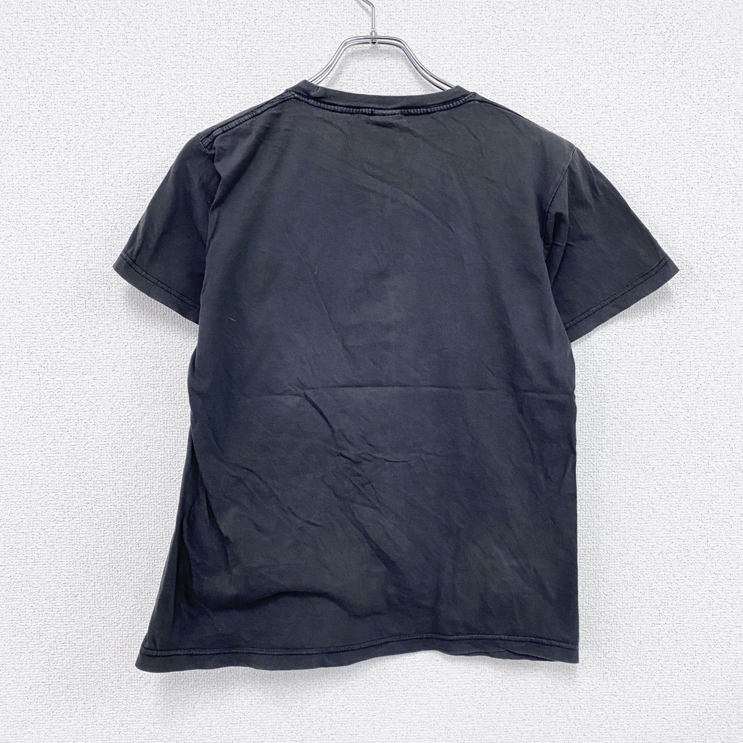KOKSE　半袖プリントTシャツ　イタリア　ユーロ　アートプリント　ビックロゴ　ダークグレー　Mサイズ