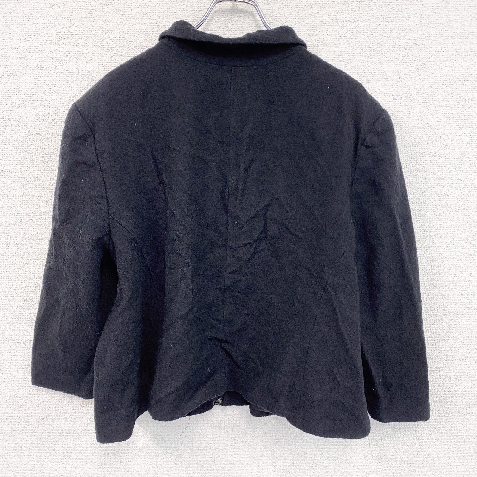 ～00s　PENDELTON　ペンドルトン　フルジップウールブルゾン　ヴィンテージ　黒　ブラック　22サイズ