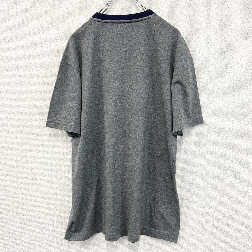 TOMMY HILFIGER　トミーヒルフィガー　半袖プリントTシャツ　グレー　Lサイズ