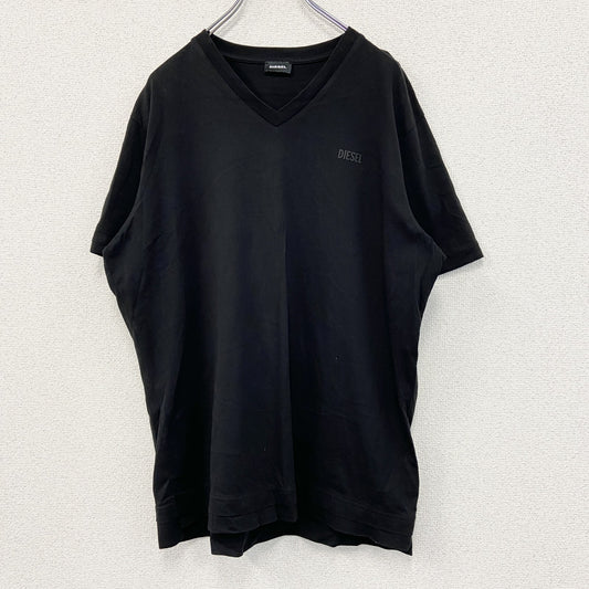 DISEL　ディーゼル　半袖Tシャツ　黒　ブラック　XLサイズ