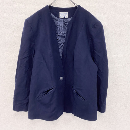 PENDELTON　ペンドルトン　フルジップウールブルゾン　紺　ネイビー　22サイズ