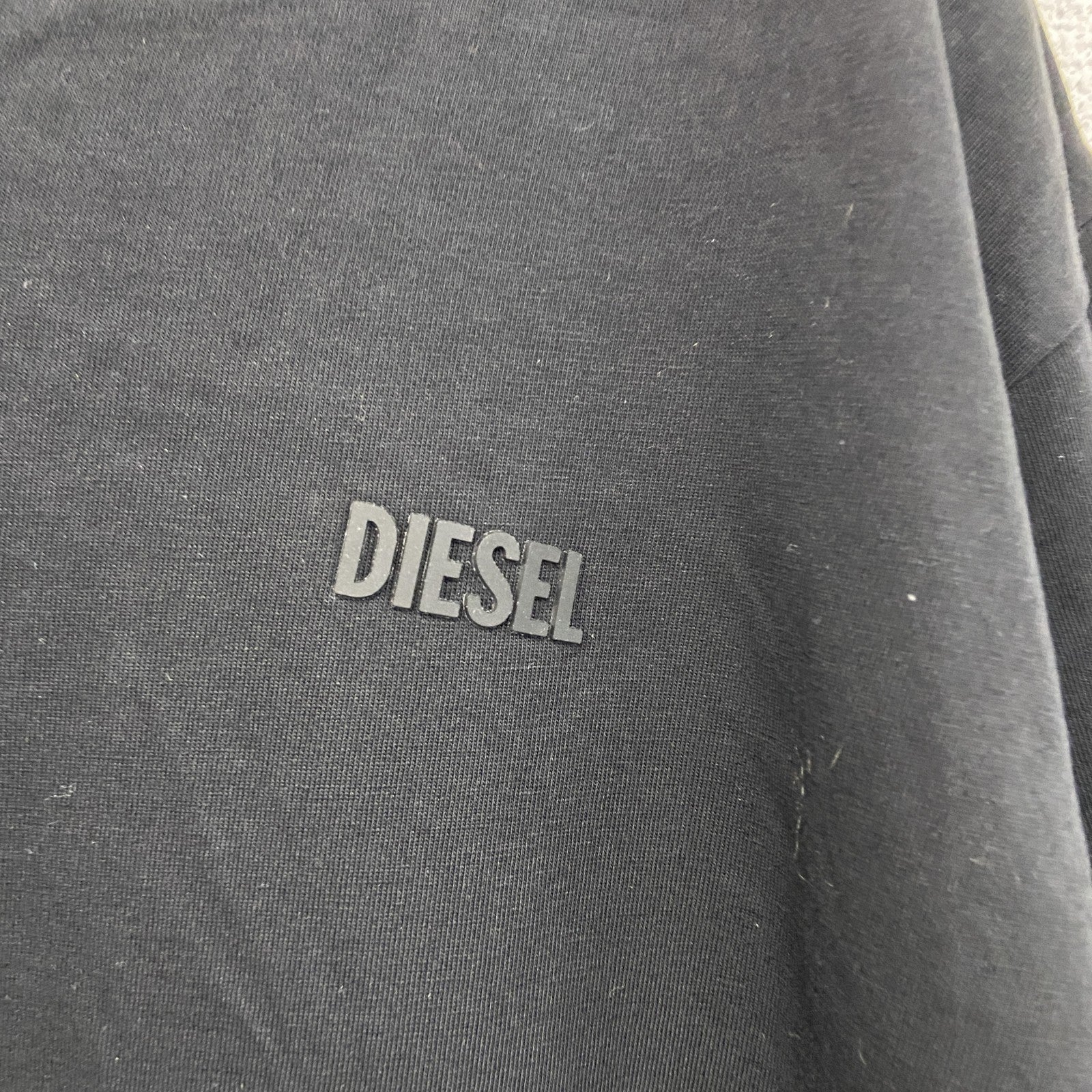 DISEL　ディーゼル　半袖Tシャツ　黒　ブラック　XLサイズ