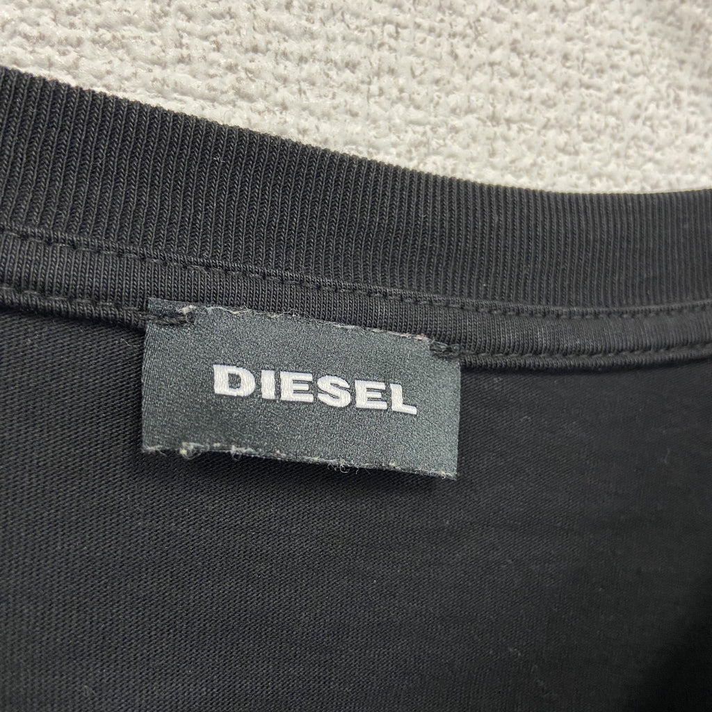 DISEL　ディーゼル　半袖Tシャツ　黒　ブラック　XLサイズ
