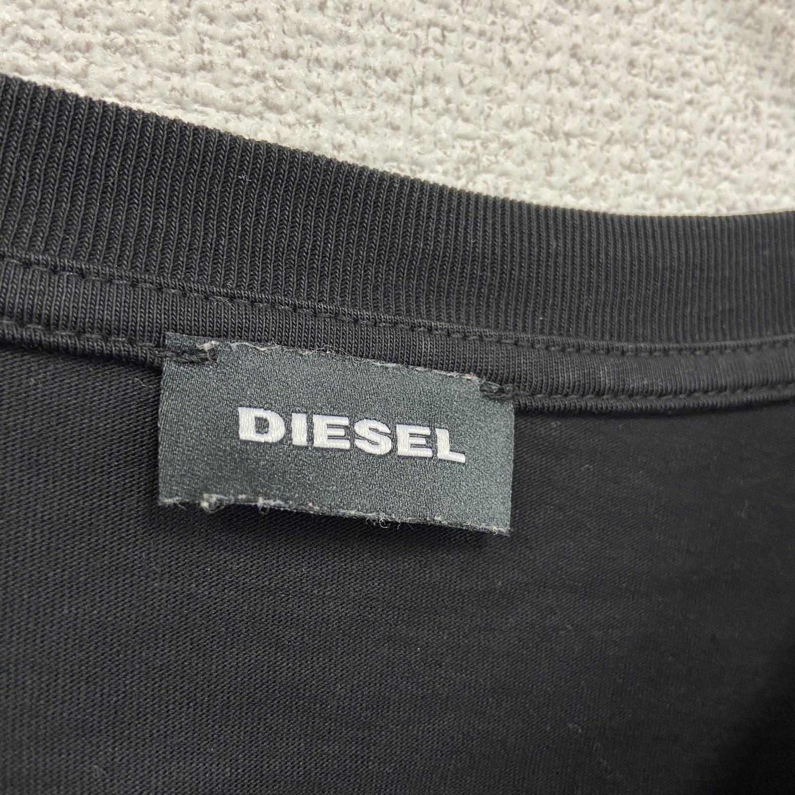 DISEL　ディーゼル　半袖Tシャツ　黒　ブラック　XLサイズ