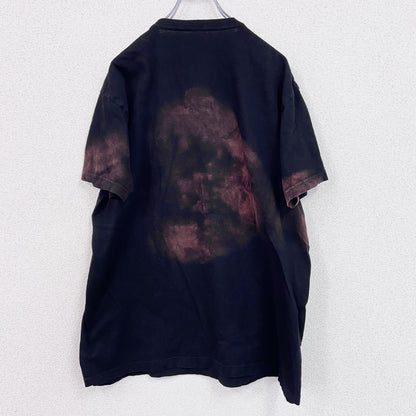 Franchise　半袖プリントTシャツ　浮世絵　和柄　黒　ブラック　XLサイズ