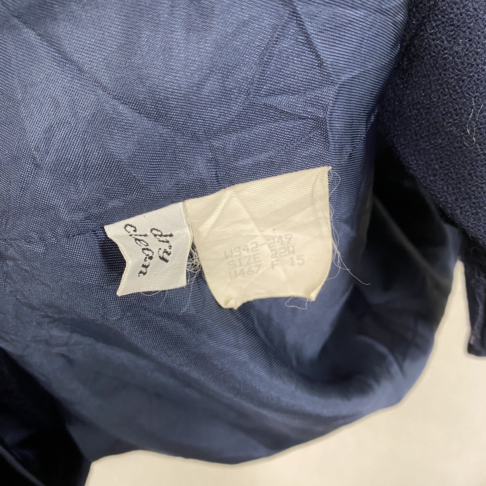 PENDELTON　ペンドルトン　フルジップウールブルゾン　紺　ネイビー　22サイズ