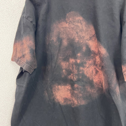 Franchise　半袖プリントTシャツ　浮世絵　和柄　黒　ブラック　XLサイズ
