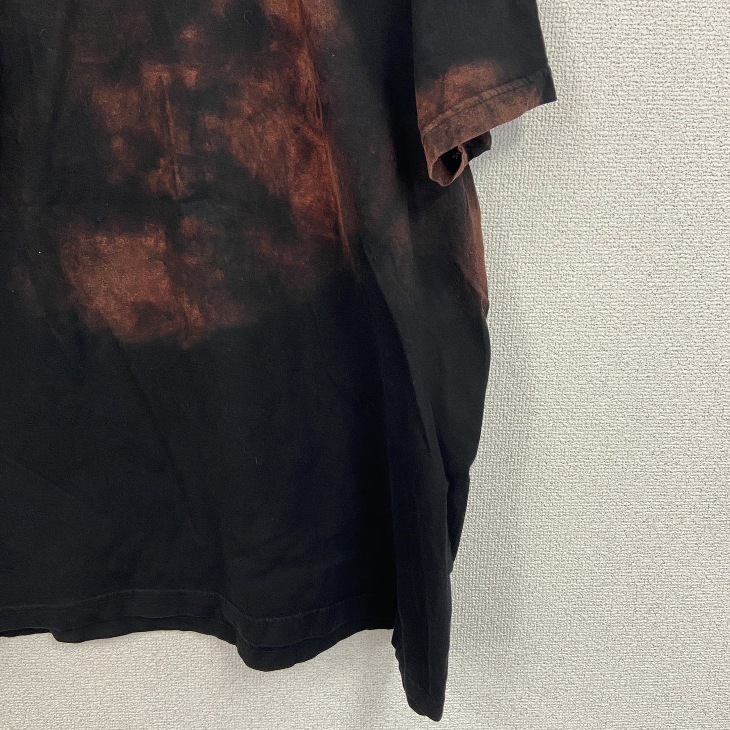 Franchise　半袖プリントTシャツ　浮世絵　和柄　黒　ブラック　XLサイズ