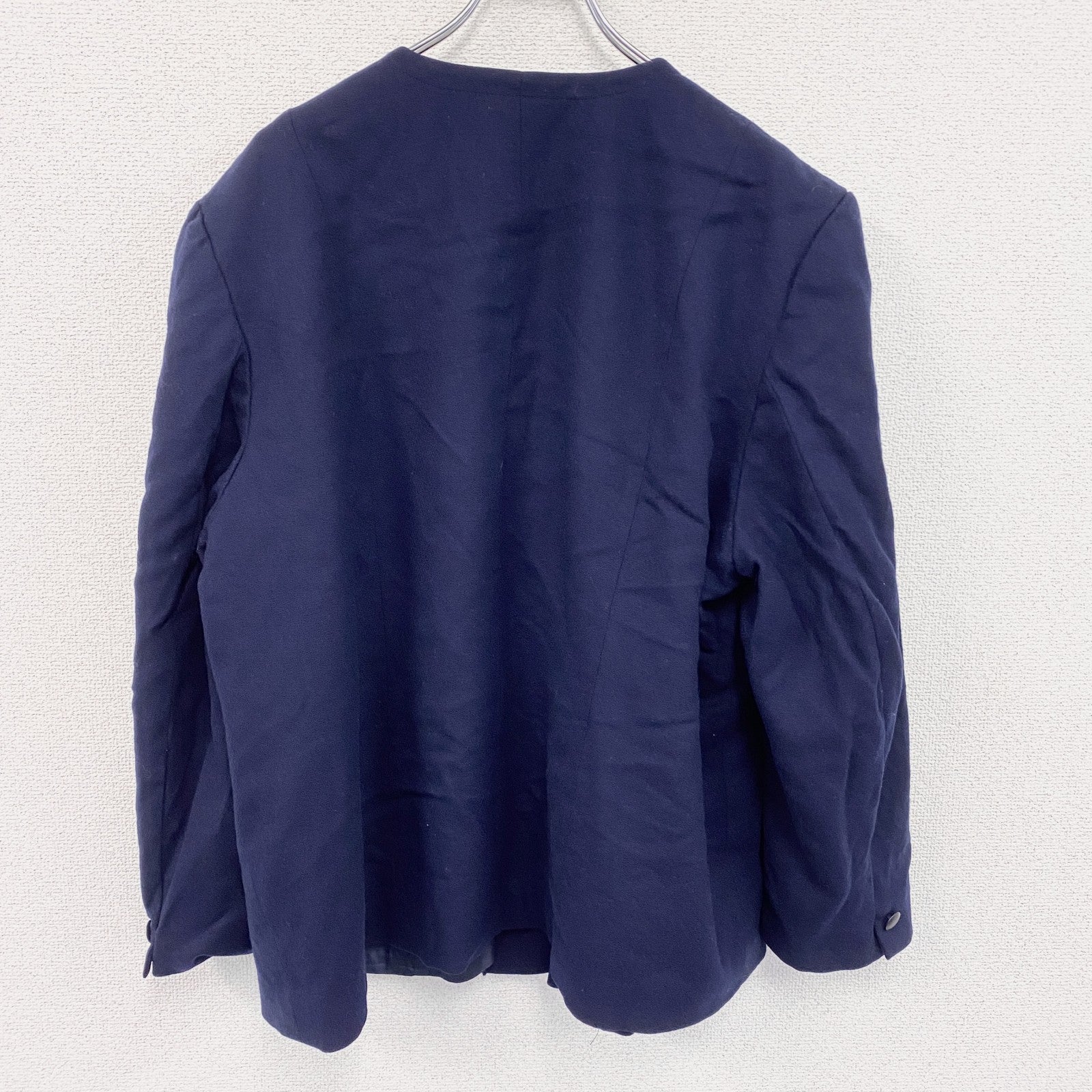 PENDELTON　ペンドルトン　フルジップウールブルゾン　紺　ネイビー　22サイズ
