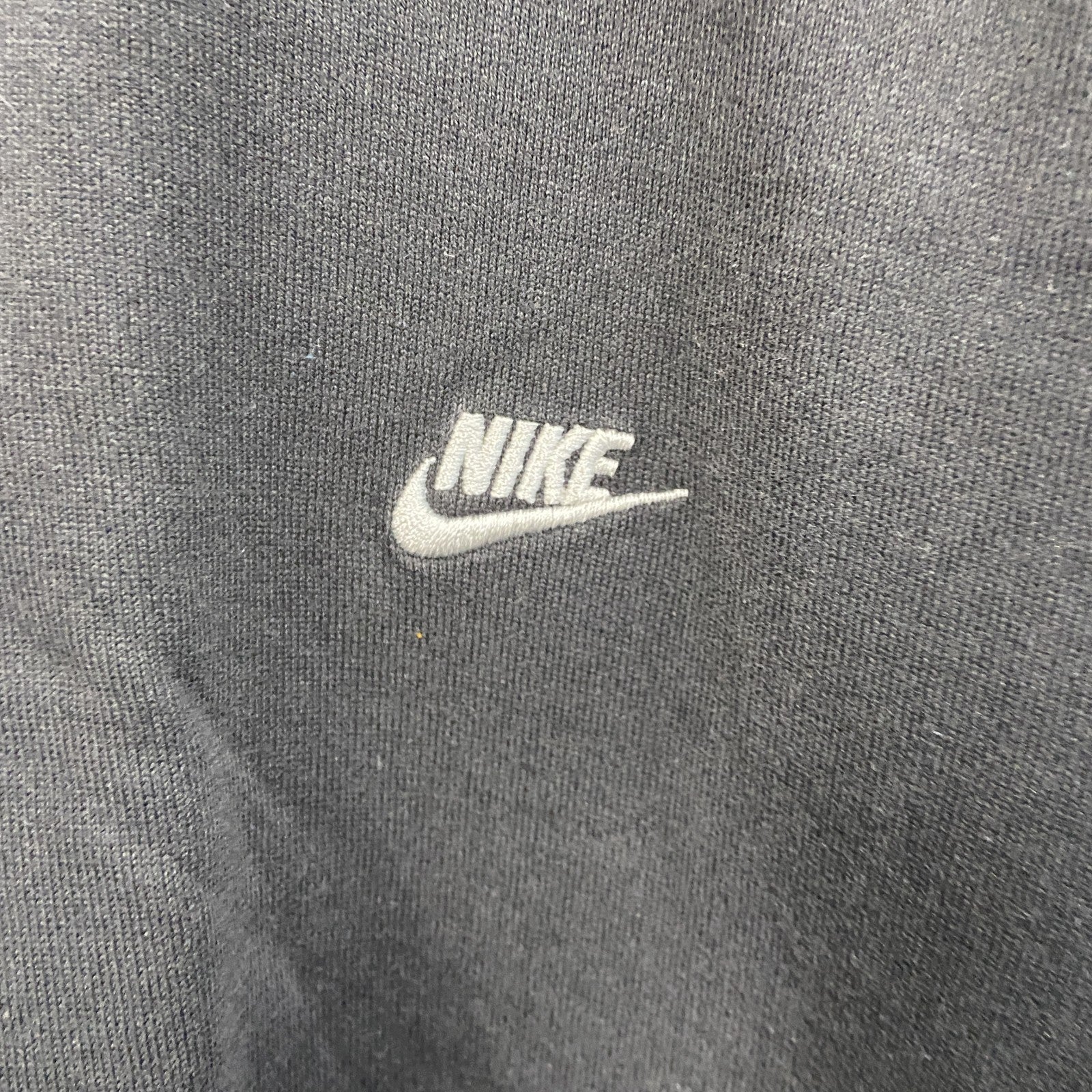 NIKE　ナイキ　長袖Tシャツ/ロンT　ロゴ刺繡　黒　ブラック　Lサイズ