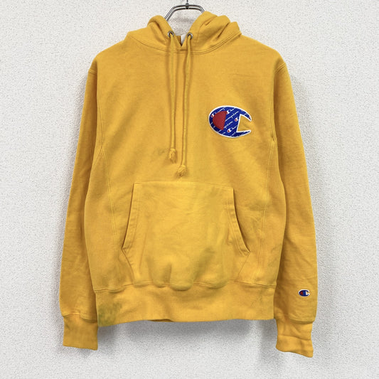 Champion　チャンピオン　リバースウィーブ　スウェットパーカー/フーディー　ヘビーウエイト　現行　黄色　イエロー　Sサイズ