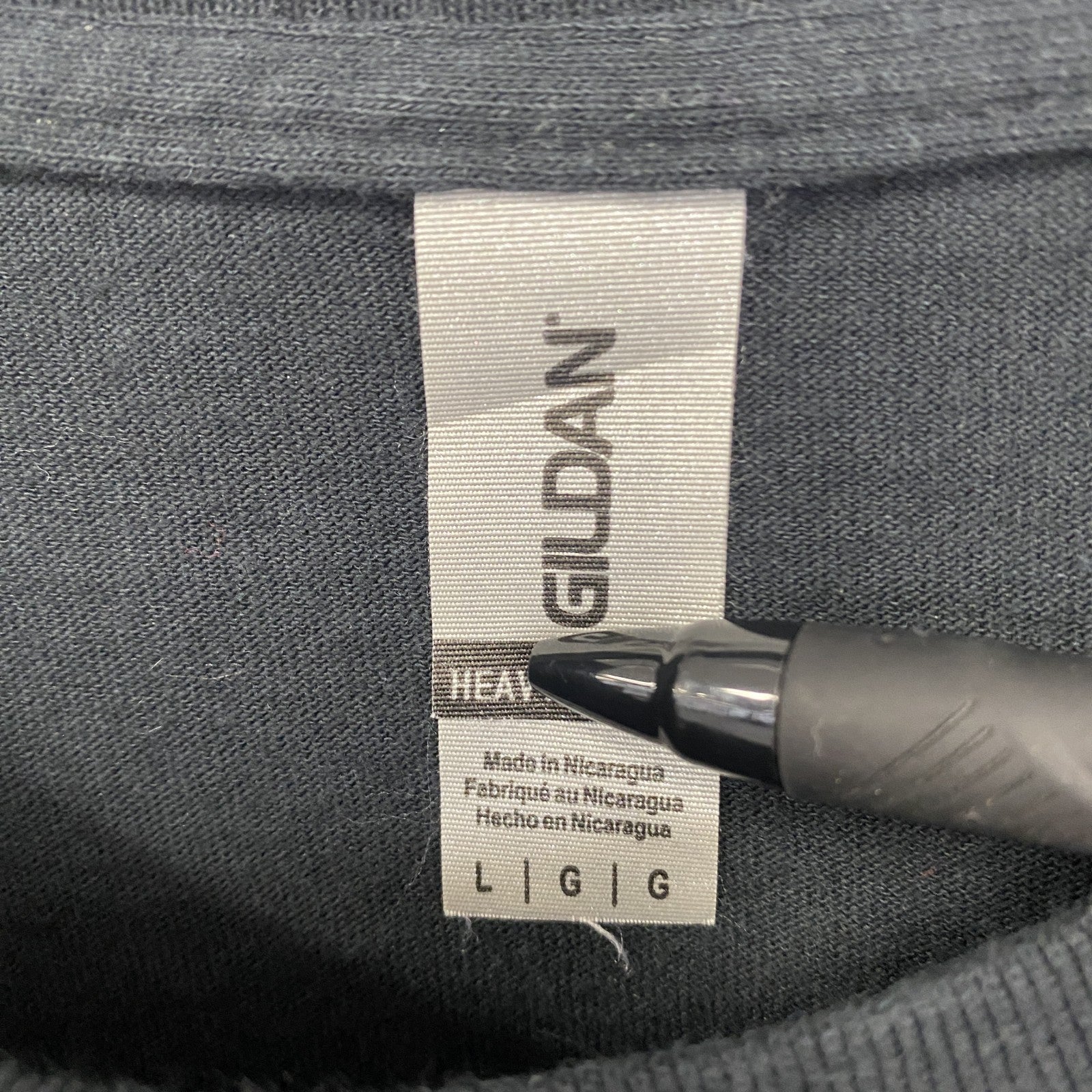 古着 used　GILDAN　半袖ロックバンドプリントTシャツ　マーシャルタッカーバンド　バンT　カウボーイ　黒　Lサイズ