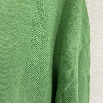 古着 used　Dr.Seuss　半袖アニメプリントTシャツ　グリンチ　クルーネック　黄緑　レトロデザイン　XLサイズ