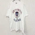 90s～　Hanes　ヘインズ　半袖プリントTシャツ　ヴィンテージ　白　ホワイト　XLサイズ