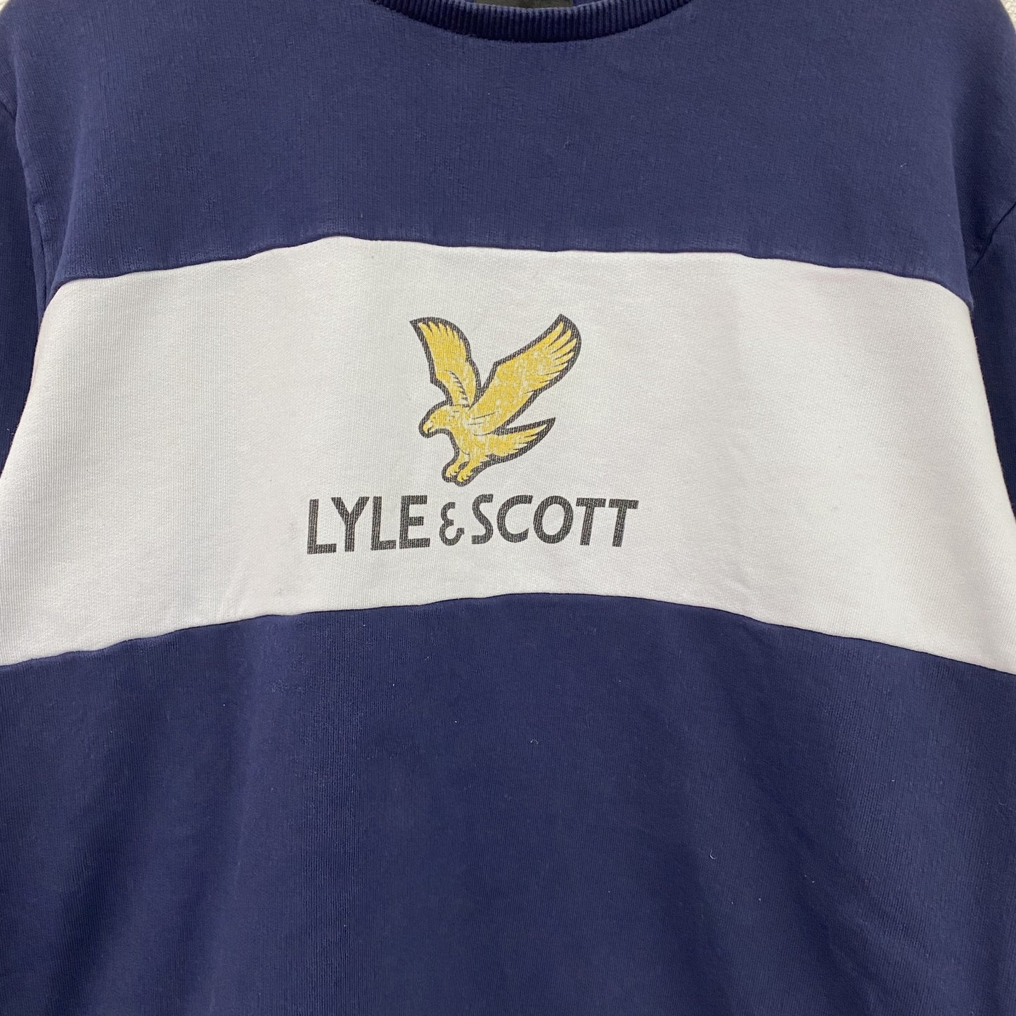 Lyle＆Scott　ライル＆スコット　スウェット/トレーナー　青　ブルー　XLサイズ