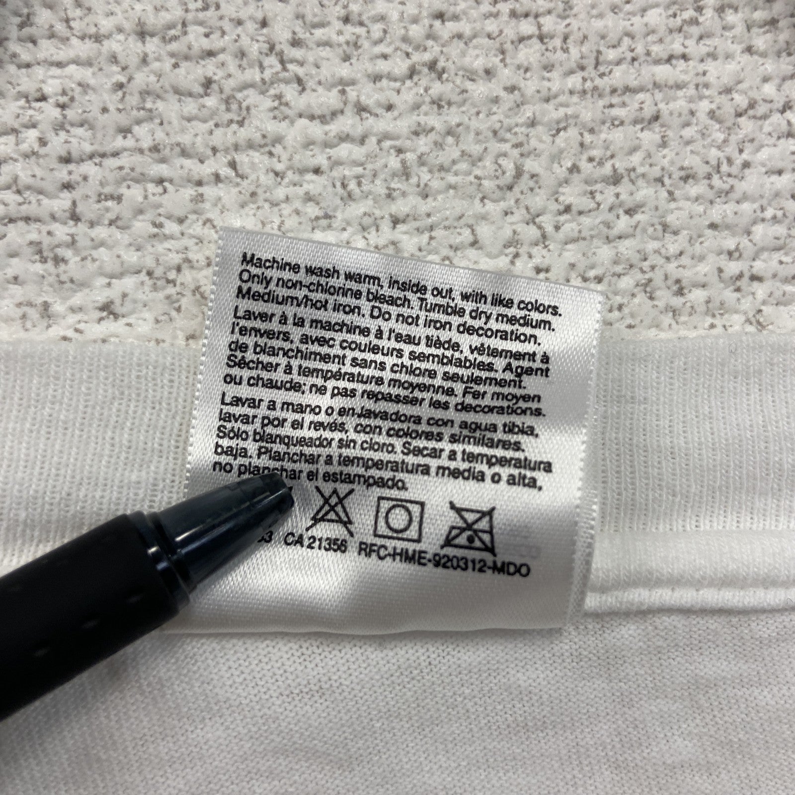 90s～　Hanes　ヘインズ　半袖プリントTシャツ　ヴィンテージ　白　ホワイト　XLサイズ