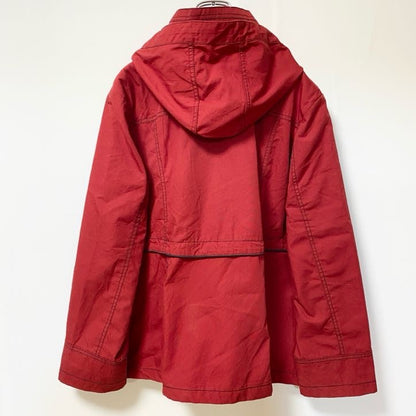 古着 used　Tradition　トラディション　長袖マウンテンパーカー　ハイネックジャケット　赤　レッド　秋冬服