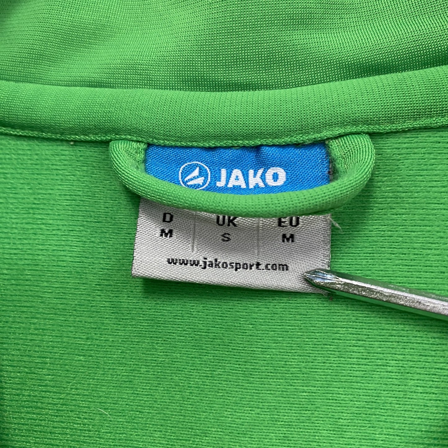 JAKO　ヤコ　トラックジャケット/ジャージ　緑　グリーン　Mサイズ